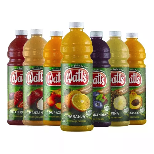 Six Pack Jugos Watt's 1.5L Sabores